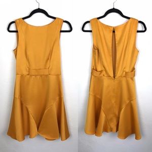 Finders Keepers Marigold Yellow Cocktail Dress S